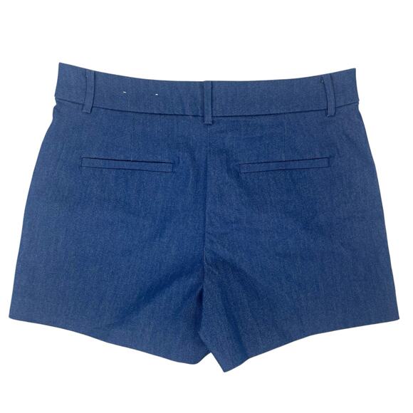 Ann Taylor Loft Riviera Shorts Refined Denim Chambray Blue Stretchy Size 2 - Picture 7 of 11